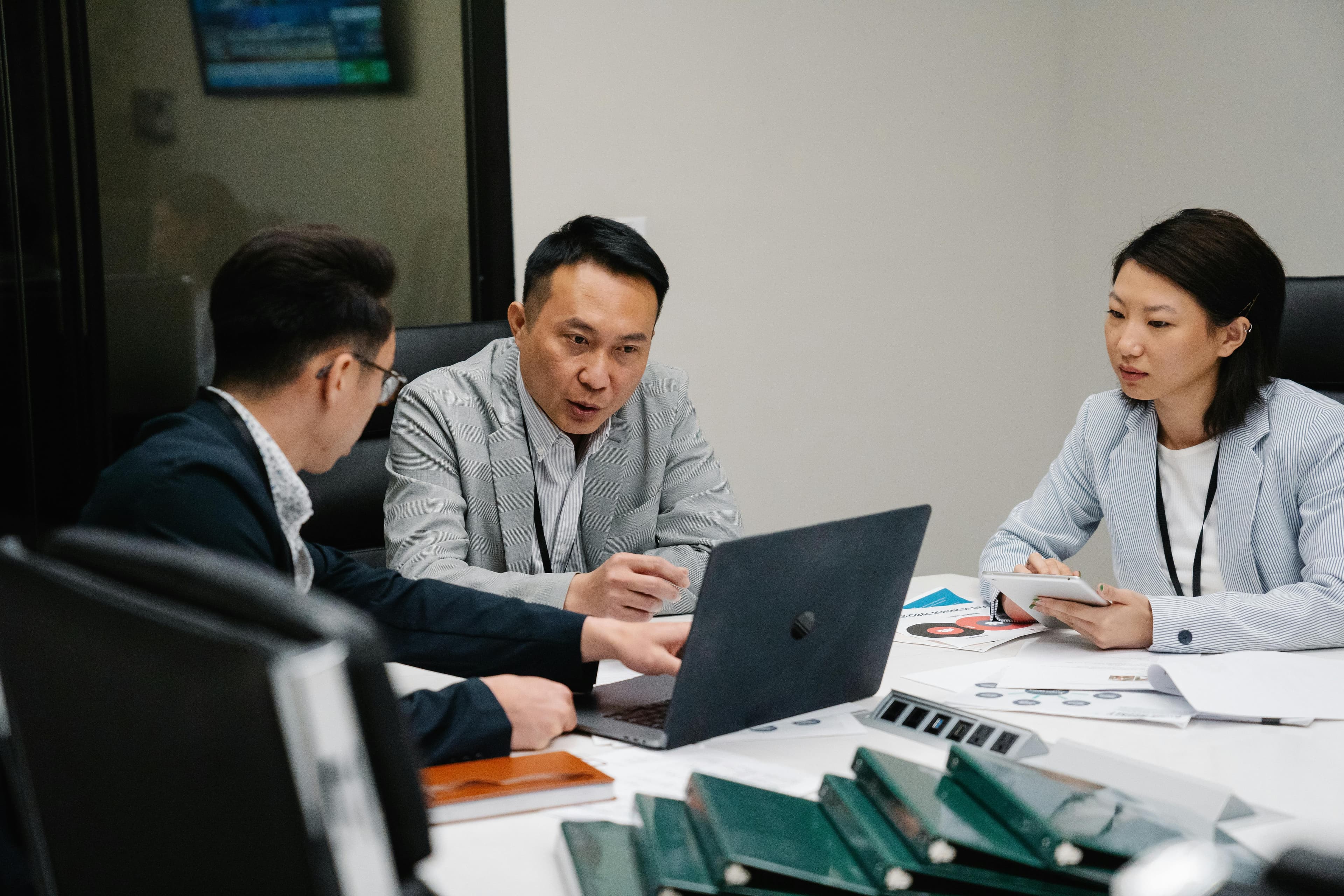 Discussion in Conference Room