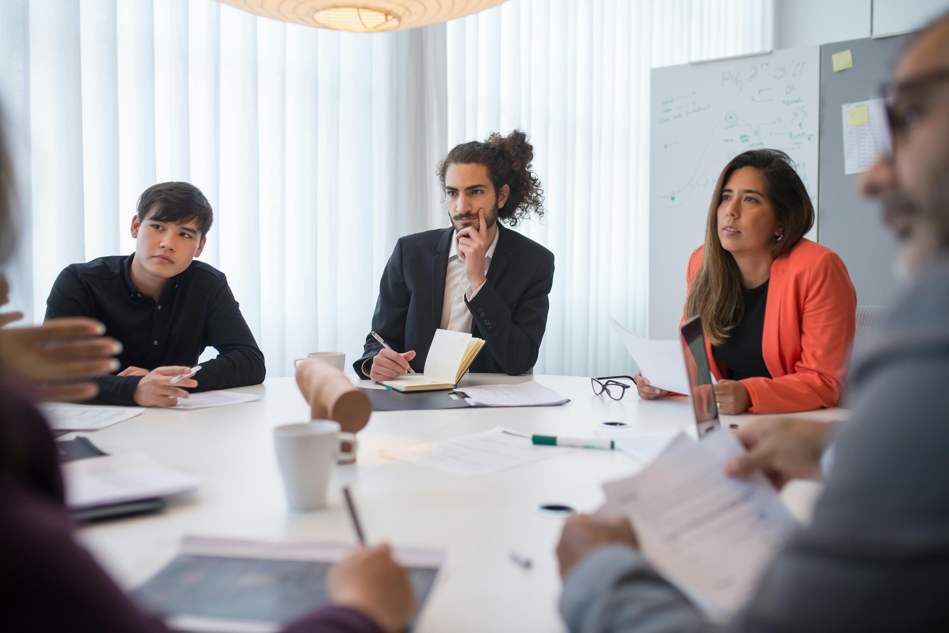 People in a Business Meeting